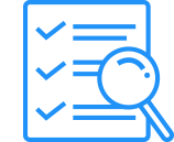 We'll review your work for completeness and consistency